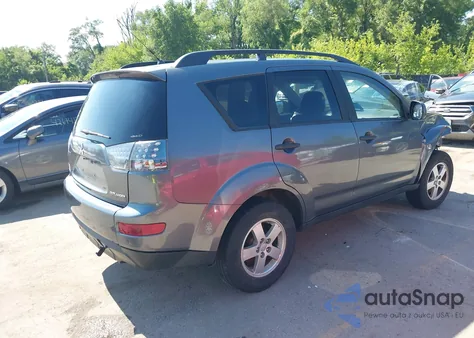 2007 Mitsubishi Outlander Ls из США, поврежденный, VIN JA4MT31X97U004650
